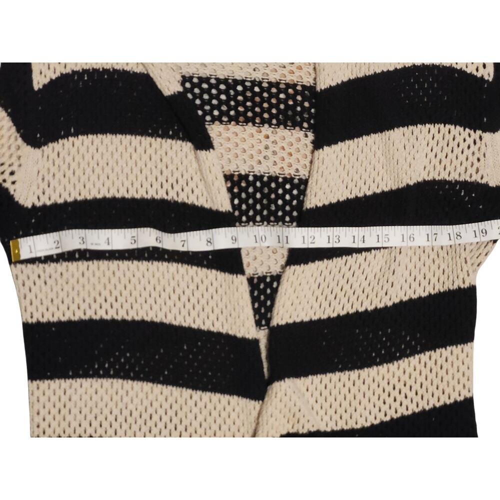 Xhilaration Womens Open-Front Knit Cardigan w short cuffed sleeves Size L EUC - Picture 6 of 10